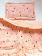 Set chăn ga gối đệm bằng vải muslin vải xô mềm mại